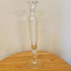Princess House Crystal Vase Single Flower